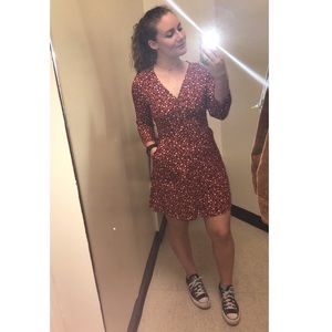 Floral Long Sleeve Dress